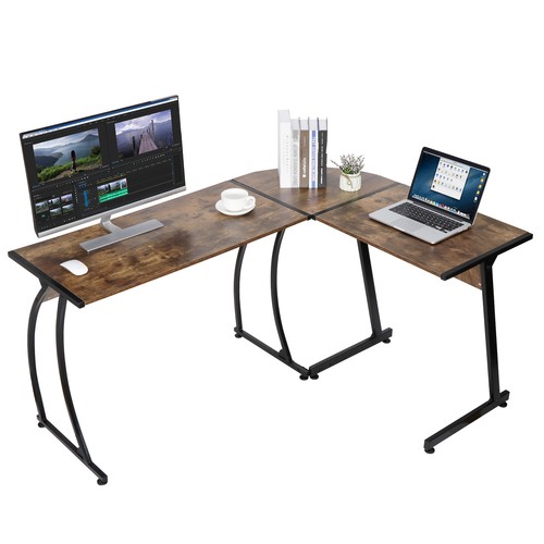 Shaped gaming desk - gaming,