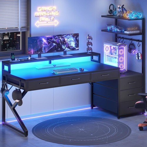 Gaming desk with 6 - gaming,