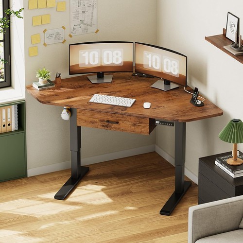 Corner electric standing desk - electric,
